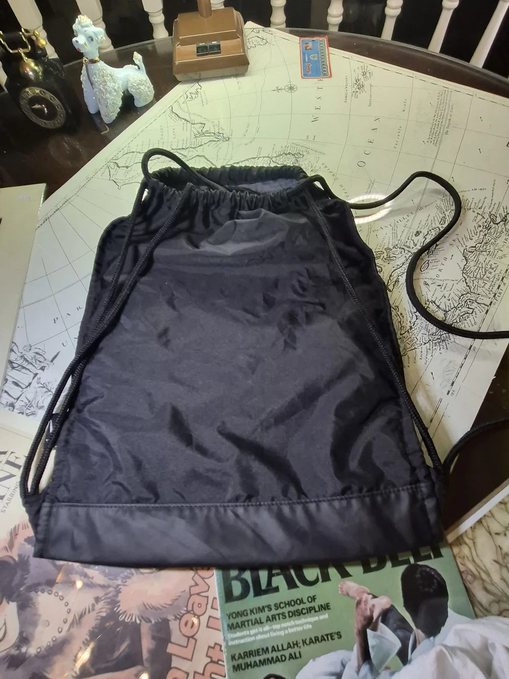 Nike Black Drawstring Gym Sack - Lightweight Men’s Bag